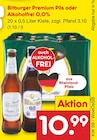 Premium Pils oder Alkoholfrei 0,0% bei Netto Marken-Discount im Prospekt "" für 10,99 €