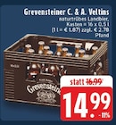 naturtrübes Landbier Angebote von Grevensteiner C. & A. Veltins bei E center Herten für 14,99 €