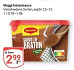 Instantsauce im Angebot bei GLOBUS in Hof Instantsauce Angebote von Maggi bei GLOBUS Hof für 2,99 €