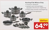 Kochtopf-Set Milano Grey im Angebot bei Netto Marken-Discount in Essen Kochtopf-Set Milano Grey Angebote bei Netto Marken-Discount Essen für 64,99 €