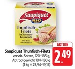Thunfisch-Filets in Sonnenblumenöl Angebote von Saupiquet bei E center Villingen-Schwenningen für 2,49 €