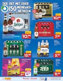 Bier im aktuellen Netto Marken-Discount Prospekt (Magdeburg) Bier im Netto Marken-Discount Prospekt "Aktuelle Angebote" mit 58 Seiten (Magdeburg)