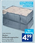 Decken-Aufbewahrungstaschen von HOME CREATION im aktuellen ALDI SÜD Prospekt