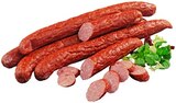 Aktuelle Mettwurst Angebote bei REWE in Mönchengladbach Aktuelles Kabanos Angebot bei REWE in Mönchengladbach ab 1,79 €