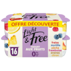 Yaourt aux fruits "Offre Découverte" - LIGHT & FREE dans le catalogue Carrefour