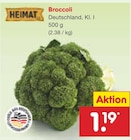 Broccoli von Heimat für 1,19 € bei Netto Marken-Discount im Angebot Broccoli von Heimat im aktuellen Netto Marken-Discount Prospekt