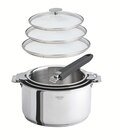 Ambiance & Styles Servières - Promo SÉRIE DE 3 CASSEROLES CASTELINE + POIGNÉE MUTINE 2.0 GRISE + 3 COUVERCLES PLATINE Promo SÉRIE DE 3 CASSEROLES CASTELINE + POIGNÉE MUTINE 2.0 GRISE + 3 COUVERCLES PLATINE à 399,90 € dans le catalogue Ambiance & Styles à Servières