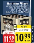 Pilsener Angebote von Warsteiner bei E center Borken für 10,99 €