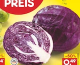 Rotkohl für 0,49 € bei Netto Marken-Discount im Angebot Rotkohl im aktuellen Netto Marken-Discount Prospekt