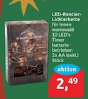 LED-Rentier-Lichterkette für 2,49 € bei budni im Angebot LED-Rentier-Lichterkette im aktuellen budni Prospekt