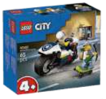 City 60455 Verfolgungsjagd mit dem Polizeimotorrad im V-Markt Prospekt City 60455 Verfolgungsjagd mit dem Polizeimotorrad von LEGO im aktuellen V-Markt Prospekt für 8,99 €
