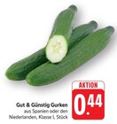 Gurken bei EDEKA im Prospekt "" für 0,44 €