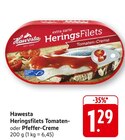 Heringsfilets Tomaten-Creme Angebote von Hawesta bei EDEKA Heidelberg für 1,29 €