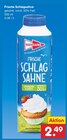 Frische Schlagsahne für 2,49 € bei Netto Marken-Discount im Angebot Frische Schlagsahne im aktuellen Netto Marken-Discount Prospekt