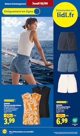 Promos Vêtements dans le catalogue "L'ÉTÉ IMBATTABLE" de Lidl Vêtements en promo dans le catalogue Lidl à la page 42