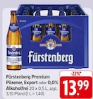 EDEKA Elzach - Premium Pilsener, Export oder 0,0% Alkoholfrei Angebot im Prospekt Premium Pilsener, Export oder 0,0% Alkoholfrei bei EDEKA im Elzach Prospekt für 13,99 €
