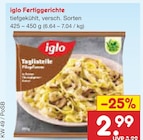 Aktuelles Fertiggerichte Angebot bei Netto Marken-Discount in Halle (Saale) ab 2,99 €