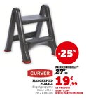 Marchepied pliable - Curver en promo chez Super U Yerres à 19,99 €