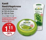 Hand & Nagelcreme von Kamill im aktuellen V-Markt Prospekt für 1,11 €