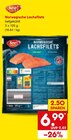 Norwegische Lachsfilets im Netto Marken-Discount Prospekt Norwegische Lachsfilets von Sea Gold im aktuellen Netto Marken-Discount Prospekt für 6,99 €