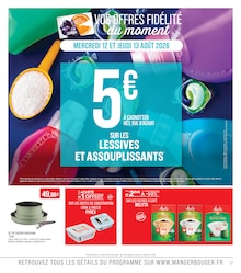 Catalogue Supermarchés Match, 11/08/2026 - 23/08/2026, C'EST TOUS LES JOURS LE MARCHÉ, 18 pages Prospectus Supermarchés Match en cours, "C'EST TOUS LES JOURS LE MARCHÉ", 18 pages