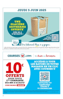 Catalogue Super U à Ferrières-en-Bray cette semaine, valable du 03/06/2025 au 15/06/2025 Prospectus Super U à Ferrières-en-Bray, "Super U", 48 pages de promos valables du 03/06/2025 au 15/06/2025