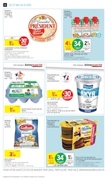 Prix et réduction Yaourt nature dans le prospectus Intermarché en cours Offre Yaourt nature dans le catalogue Intermarché du moment à la page 12