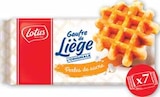 Gaufre de liège l'originale aux perles de sucre - LOTUS dans le catalogue Intermarché