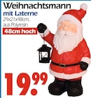 Wreesmann Ziegra-Knobelsdorf - Weihnachtsmann mit Laterne Angebot im Prospekt Weihnachtsmann mit Laterne bei Wreesmann im Ziegra-Knobelsdorf Prospekt für 19,99 €