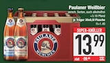 Weißbier im Angebot bei EDEKA in Kelheim Weißbier Angebote von Paulaner bei EDEKA Kelheim für 13,99 €