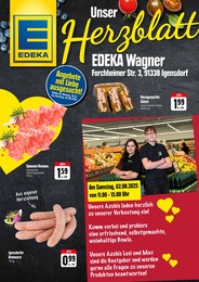 Aktueller EDEKA Supermarkt Prospekt für Leutenbach: Unser Herzblatt mit 2} Seiten, 28.07.2025 - 02.08.2025