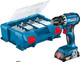 Hellweg Sankt Augustin - Akku-Bohrschrauber „GSR 18V-45 Professional“ Angebot im Prospekt Akku-Bohrschrauber „GSR 18V-45 Professional“ bei Hellweg im Sankt Augustin Prospekt für 149,99 €
