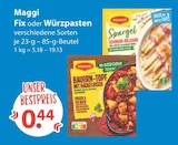 Fix von Maggi im aktuellen V-Markt Prospekt für 0,44 €