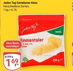 Geriebener Käse Angebote von Jeden Tag bei GLOBUS Bad Kreuznach für 1,69 €