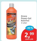 Power-Gel Rohrfrei von Drano für 2,99 € bei budni im Angebot Power-Gel Rohrfrei von Drano im aktuellen budni Prospekt
