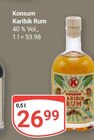 Karibik Rum im Angebot bei GLOBUS in Weimar Karibik Rum Angebote von Konsum bei GLOBUS Weimar für 26,99 €