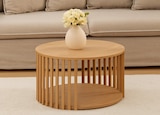 Table basse Slat en promo chez Maxi Bazar Amiens à 59,99 €