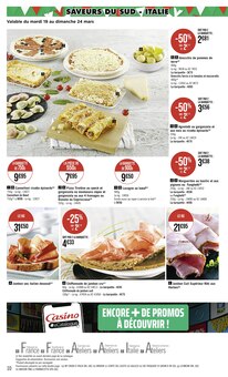 Promo Lasagnes dans le catalogue Casino Supermarchés du moment à la page 10