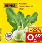 Kohlrabi Angebote von Heimat bei Netto Marken-Discount Ulm für 0,69 €