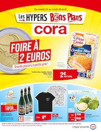 Catalogue Supermarchés Cora en cours à Reims et alentours, FOIRE À 2 EUROS, 46 pages, 23/04/2024 - 29/04/2024