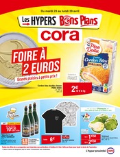 Catalogue Supermarchés Cora en cours à Pulversheim et alentours, "FOIRE À 2 EUROS", 46 pages, 23/04/2024 - 29/04/2024