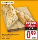 Rustikales Weizenbaguette im E center Prospekt Rustikales Weizenbaguette von  im aktuellen E center Prospekt für 0,99 €