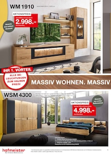 Kleiderschrank im hofmeister Prospekt "MARKENWOCHEN" mit 3 Seiten (Pforzheim)