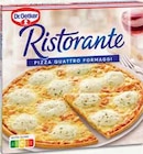 Pizza quatre fromages Ristorante surgelée - Dr Oetker en promo chez Intermarché Boulogne-Billancourt à 1,68 €