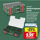 Garten Aufbewahrung im Lidl Prospekt Interlock-Organizer 3er-Set von Parkside im aktuellen Lidl Prospekt für 9,99 €