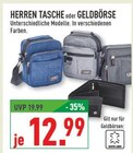 HERREN TASCHE oder GELDBÖRSE Angebote bei Marktkauf Herne für 12,99 €