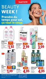 Prix et réduction Soin visage dans le prospectus Lidl en cours Offre Soin visage dans le catalogue Lidl du moment à la page 21