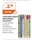 Radierbare Gelstifte Avocado im Müller Prospekt Radierbare Gelstifte Avocado von EBERHARD FABER im aktuellen Müller Prospekt für 2,79 €