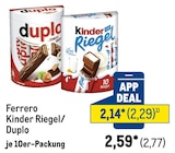 Kinder Riegel von Ferrero im aktuellen METRO Prospekt