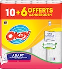 Essuie-tout Adapt Blanc X10 - Okay à 7,95 € dans le catalogue Intermarché Super